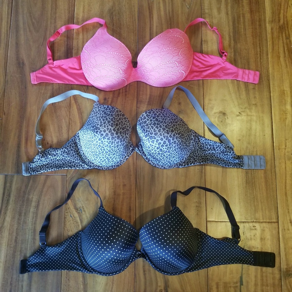 Lot of 3: 36D 34DD bras